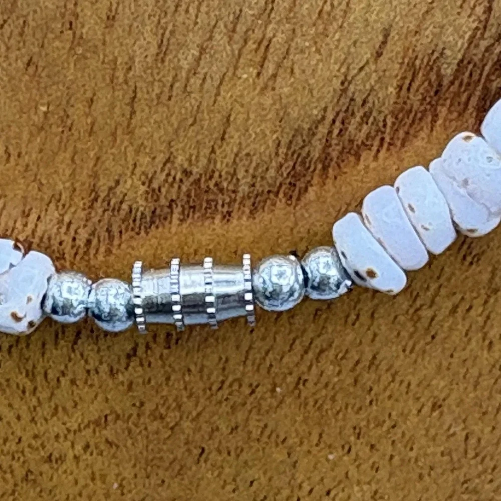 Authentic Hawaiian Puka Shell Necklace Tiger Cone Shells Hawaii Surfer 18